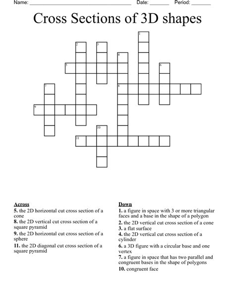 section crossword clue|Sections